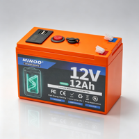 Generator surya lifepo4 tersedia dalam berbagai ukuran, baterai lifepo4, Baterai Lithium Isi Ulang dengan Port USB dan Sakelar Daya On/Off