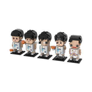 Figura de Equipo de Fútbol Personalizada, Bloques de Construcción de Escenas Deportivas, Set de Bloques para Colección y Regalo de Celebración - Product Image 1