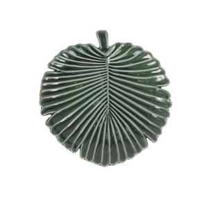 Plato de hoja de cerámica púrpura de Venta caliente fruta elegante <span class=keywords><strong>y</strong></span> vajilla agrega belleza natural a su Mesa - Product Image 4