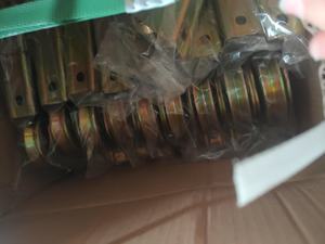 Roulettes <span class=keywords><strong>en</strong></span> fer zingué robustes pour portes coulissantes et pliantes, avec rainure <span class=keywords><strong>en</strong></span> <span class=keywords><strong>U</strong></span> et <span class=keywords><strong>en</strong></span> <span class=keywords><strong>V</strong></span> - Product Image 6