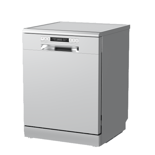 Large Capacity 12/14/15 Sets Smart Dishwasher Machine Stainless Steel for Household