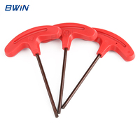 Clé Allen en T en carbure de tungstène personnalisée BWIN, clé universelle Torx en T, clé Allen/Hexagonale à embout sphérique en forme de L