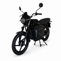 Classic Look 70Km/h Adult Electric Motorbike 72V 2700W Powerful Electric Motorcycle for Urban Commuting