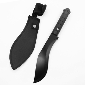 Faca de Sobrevivência MEIJI para Camping e Bushcraft, Utilitária, Lâmina de Aço 3cr13, Cabo de PP com Bainha - Product Image 1