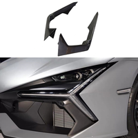 Kit carrosserie en fibre de carbone sèche style OEM, lame de pare-chocs avant pour Lamborghini Revuelto