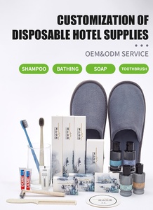 Zapatillas de Hotel suaves con punta cerrada, suela antideslizante, tela cómoda de felpa, Spa, habitación de invitados, zapatos interiores, logotipo personalizado, venta al por mayor - Product Image 6