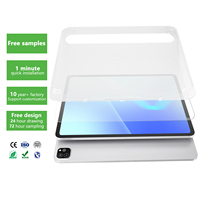 Protection d'écran en verre trempé 2.5D HD à montage facile, 11 pouces et 12,9 pouces, avec plateau d'installation pour iPad Pro, vente chaude 2026