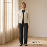 Fabricant de cardigans en cachemire sur mesure avec broderies et motifs personnalisés pour les marques de créateurs