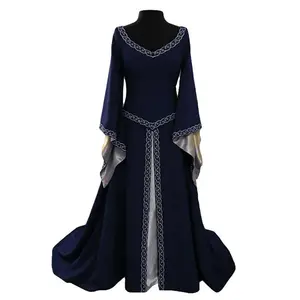 High-Grade Breathable Long Sleeve Party Gown Elegant Maxi Dress For Women Traditional Muslim Clothing Accessories