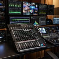 PADOCK Console de mixage numérique professionnelle 12 canaux - 99 effets DSP avec Bluetooth-MG-16