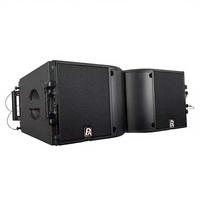 Speaker Line Array Dua Arah Aktif 12 Inch Sistem Suara Outdoor 8 Ohm