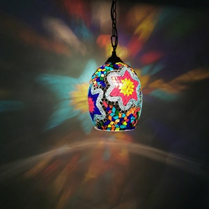 Tokin <strong>Lighting</strong> Turkish Chandelier New Craftsmanship Creative Chandelier Corridor Bar Hotel LED Bulb Light - Product Image 2