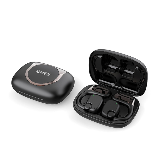 Open Ear Clip Wireless Earbuds bluetooth Deep Bass Foldable Mini bluetooth Earbud In-ear Portable Sport Earbuds Headphone