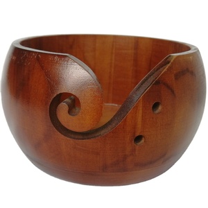 Modern Design Decorative Wooden Bowl for Yarn