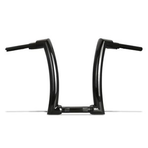 Guidon Ape Hanger de 16" et 14" de hauteur avec rehausse de 2" pour Harley <span class=keywords><strong>Road</strong></span> <span class=keywords><strong>King</strong></span> <span class=keywords><strong>2014</strong></span>-2020 FLHR <span class=keywords><strong>Road</strong></span> <span class=keywords><strong>King</strong></span> FLHRSE <span class=keywords><strong>CVO</strong></span> - Product Image 1