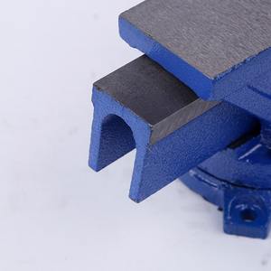 Étau de banc rotatif réglable de 13 kg, robuste, 5 pouces (125 mm), en acier, base pivotante, pour la vente en gros transfrontalière - Product Image 2