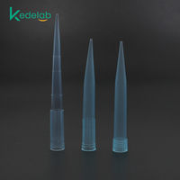 Kedelab Plastique 200ul 1000ul Micro Gradué Gilson Micropipette Pointes de Pipette Bleu Blanc Jaune Pointes de Pipette pour Laboratoire