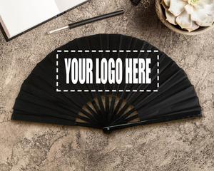 Nicro Original de fábrica personalizado Arco Iris Color foto Props publicidad promoción regalo bambú artesanía plástico plegable Kung Fu ventilador de mano - Product Image 6