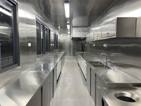 Remorque alimentaire personnalisée entièrement équipée avec cuisine et conteneur à café