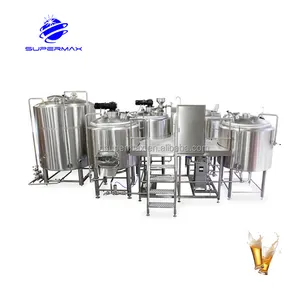 Feito Em China Personalizado 100l 1000l Cerveja Processo Equipamento Turnkey Beer Brewing System