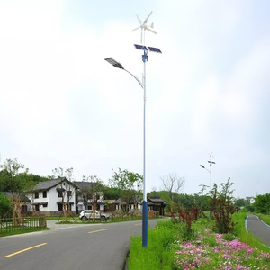 Lampadaire solaire LED en alliage d'aluminium, étanche IP65, lumière du jour 5000K, type III, détecteur de mouvement, garantie 10 ans, IRC 90 - Product Image 1
