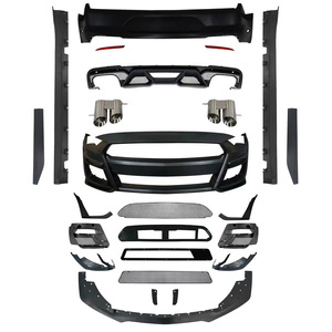 Kit de carrosserie de pare-chocs de voiture haute performance et <span class=keywords><strong>prix</strong></span> pour Ford <span class=keywords><strong>Mustang</strong></span> 2015-2017 Facelift to <span class=keywords><strong>GT500</strong></span> - Product Image 1