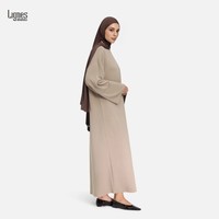 Robe Abaya Maxi Ample Personnalisée pour Femmes, Vêtement Islamique Traditionnel Fait Main, Collection Été, Style Décontracté Musulman, Fourniture ODM