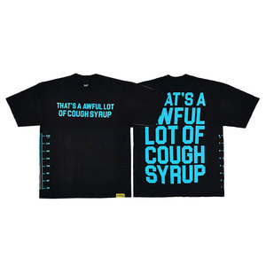 T-shirt Classica ALOCS Gamma Blue di Alta Qualità, Traspirante per l'Estate, in Cotone 100% Personalizzabile, Stile Hip Hop da Uomo - Product Image 1