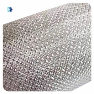 Tissu Jacquard en Fiber <span class=keywords><strong>de</strong></span> <span class=keywords><strong>verre</strong></span>, <span class=keywords><strong>motif</strong></span> nid d'abeille hexagonal argenté, tissu en Fiber <span class=keywords><strong>de</strong></span> <span class=keywords><strong>verre</strong></span> galvanisée - Product Image 5