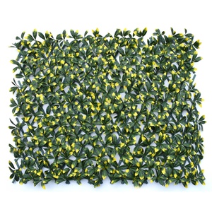 Valla de Flores Artificiales con Diseño Telescópico, Pantalla de Privacidad de Hojas Verdes de PVC para Jardín, Decoración de Tamaño Personalizado para Exteriores, Comercio Exterior - Product Image 3