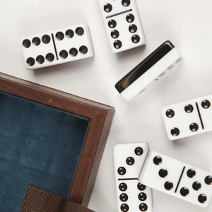 Juego de Dominó Portátil de Cuero Personalizado al por Mayor de Fábrica, el Más Vendido y Popular - Product Image 6
