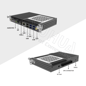 Computadora OPS para <span class=keywords><strong>Windows</strong></span> 10/11 <span class=keywords><strong>Pro</strong></span>/Linux, 1 Salida de Línea y Entrada de Micrófono, Tamaño 119*185*30mm, Intel de 14ª Generación, para Pizarra Interactiva - Product Image 2