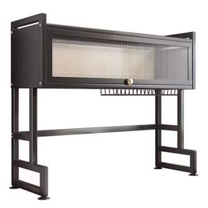 Égouttoir à vaisselle multifonctionnel en métal haute performance, séchoir à vaisselle en PP pour évier, organisateur de comptoir de cuisine, chariots d'îlots de cuisine - Product Image 2