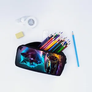 Ensemble <span class=keywords><strong>de</strong></span> <span class=keywords><strong>sac</strong></span> à dos scolaire à <span class=keywords><strong>roulettes</strong></span> Wolf Racing avec boîte à lunch et trousse à crayons, fermeture à glissière, capacité <span class=keywords><strong>de</strong></span> 20 à 35 L, pour enfants unisexes - Product Image 5