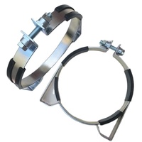 Pince de fixation pour accumulateurs à diaphragme, à petit piston et à membrane pour tracteur