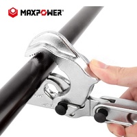 Clé à pipe auto-ajustable Maxpower à tête pivotante à 180 degrés, réglable à une main