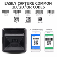 Lecteur de codes QR prêt à expédier, lecteur de codes-barres 1D 2D, lecteur de codes QR laser CCD