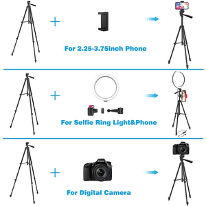 12" LED <strong>Selfie</strong> <strong>Ring</strong> <strong>Light</strong> with Tripod Stand &amp; Cellphone Holder for Live Stream/Makeup/YouTube Video Dimmable Beauty Ringlight - Product Image 4