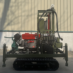 เครื่องเจาะบ่อน้ำไฮดรอลิกแบบพกพาพร้อมเครื่องยนต์ดีเซล - Product Image 1