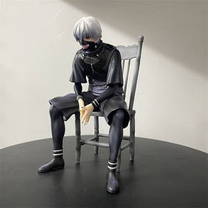 HESPER 17CM Nouvelle figurine de manga en PVC, <span class=keywords><strong>Tokyo</strong></span> Ghoul, assise sur une chaise, figurine d'anime, jouet, cadeau - Product Image 3