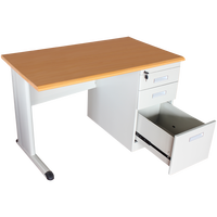 Bureau de direction moderne en acier pour hôpitaux et écoles – Mobilier de bureau commercial durable avec design ergonomique et fonction assis-debout