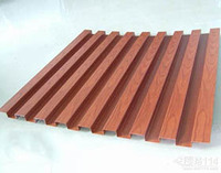 Panneaux en aluminium imprimés par transfert à effet bois : finitions métalliques aspect bois pour revêtements muraux décoratifs intérieurs et extérieurs