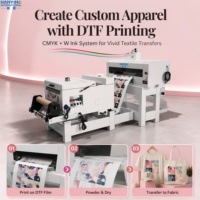Machine d'impression DTF 420 mm pour l'impression par transfert sur film PET