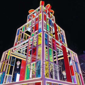 Al aire libre 41ft 44ft 47ft 50ft grande habitación Deluxe árbol de Navidad Torre gigante Árbol de la decoración de la Navidad - Product Image 6