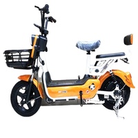 Scooter électrique pour adultes à 2 roues, 48V 350W, écran LCD, pneus larges, suspension intégrale, vélo électrique hybride