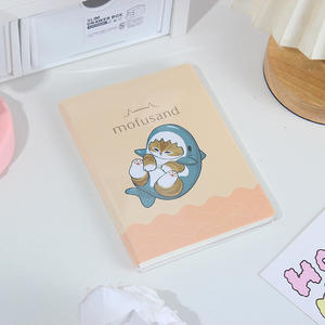 Carnets portables Kawaii Mofusand sous licence DHF542, carnet mignon de chat de dessin animé, couverture en EVA pour étudiants et bureau - Product Image 3