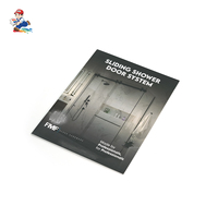 Impression de catalogues et magazines sur mesure avec reliure piquée à cheval, couverture souple, papier offset et logo personnalisé