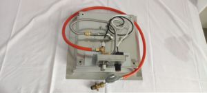 طقم شعلة موقد نار مربع الشكل للبيع المباشر، يعمل بالغاز الطبيعي، دفاية خارجية - Product Image 3