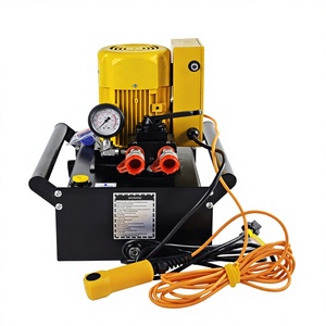 VHCP1011 มอเตอร์ไร้แปรงถ่าน ปั๊มไฮดรอลิกไฟฟ้า 1.1KW ชุดจ่ายพลังงานไฮดรอลิกสองขั้นตอน คล้ายกับ ENERPAC - Product Image 1