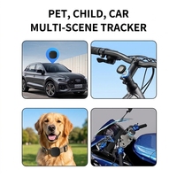 Traceur magnétique pour animaux de compagnie, traceur GPS GSM intelligent, étanche IPX6, traceur de vélo antivol pour iOS Android, batterie 1 an